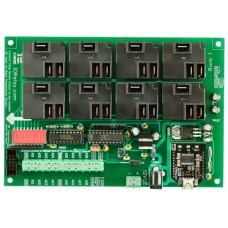 Industrial High-Power Relay Controller 8-Channel + 8-Channel ADC